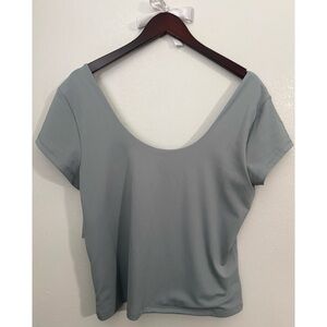 Express Gray Women's double layer Top
